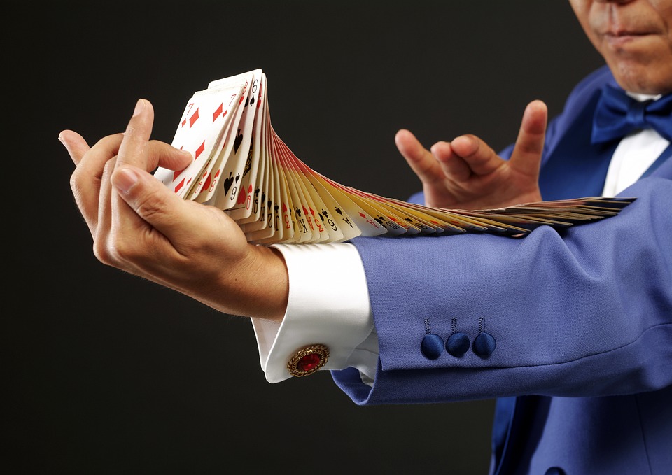 magie avec des cartes